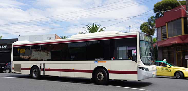 CDC Melbourne Mercedes O500LE Volgren Optimus 23